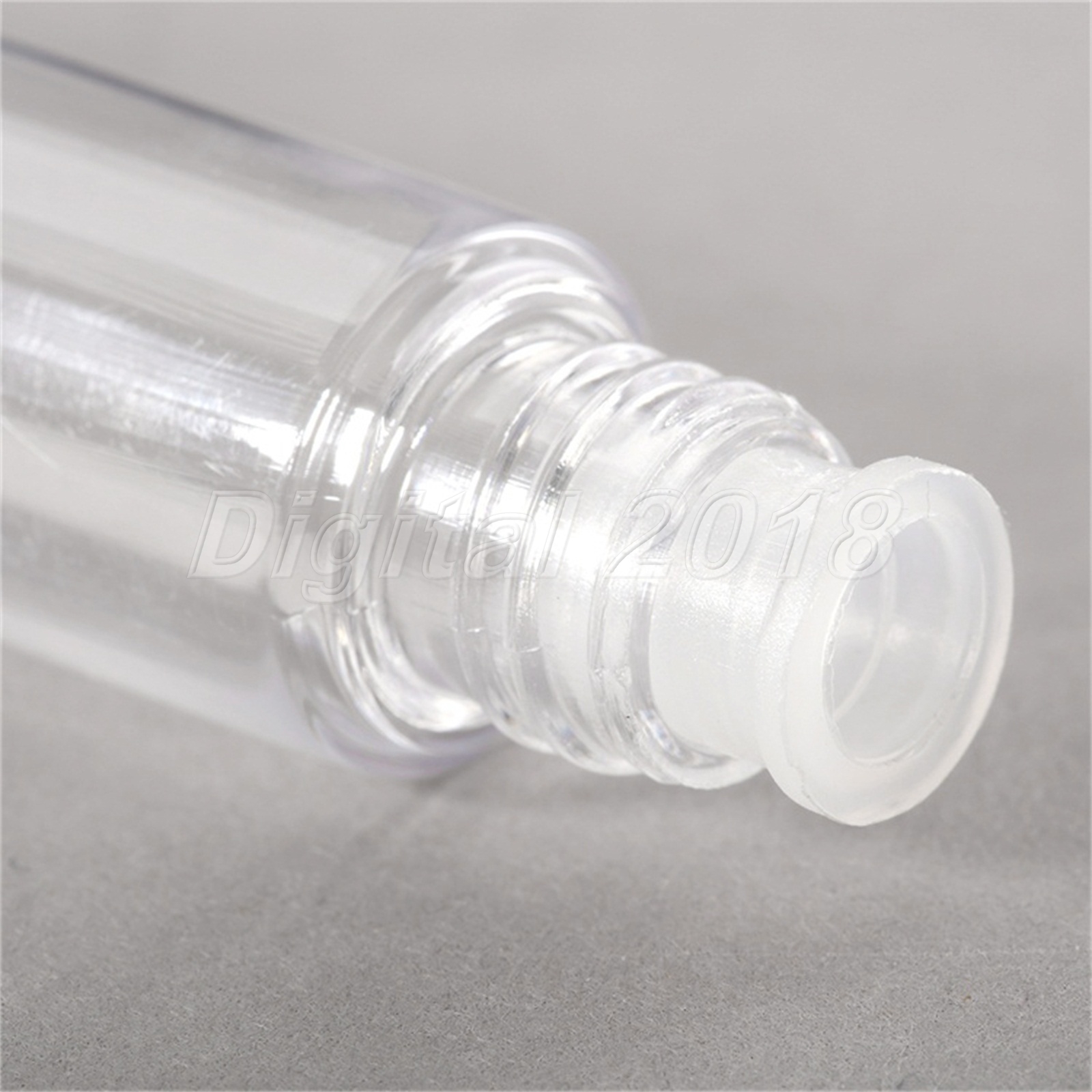 Silver Lid Lip Gloss Tube Empty Clear Lip Balm Container Cosmetic Essentia Ebay 
